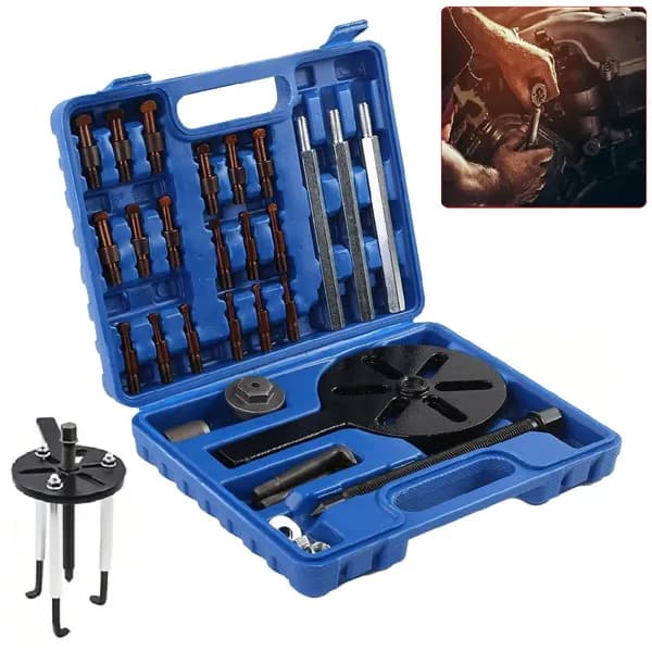 34x Innenlager Abzieher Set (with Bag Hole, Base Hole, Internal Puller, Special Tool