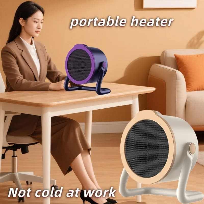 Desktop Heater, Small Office, Baby Shower, Dormitory, Energy-saving Rapid Heating Device, Household Heater