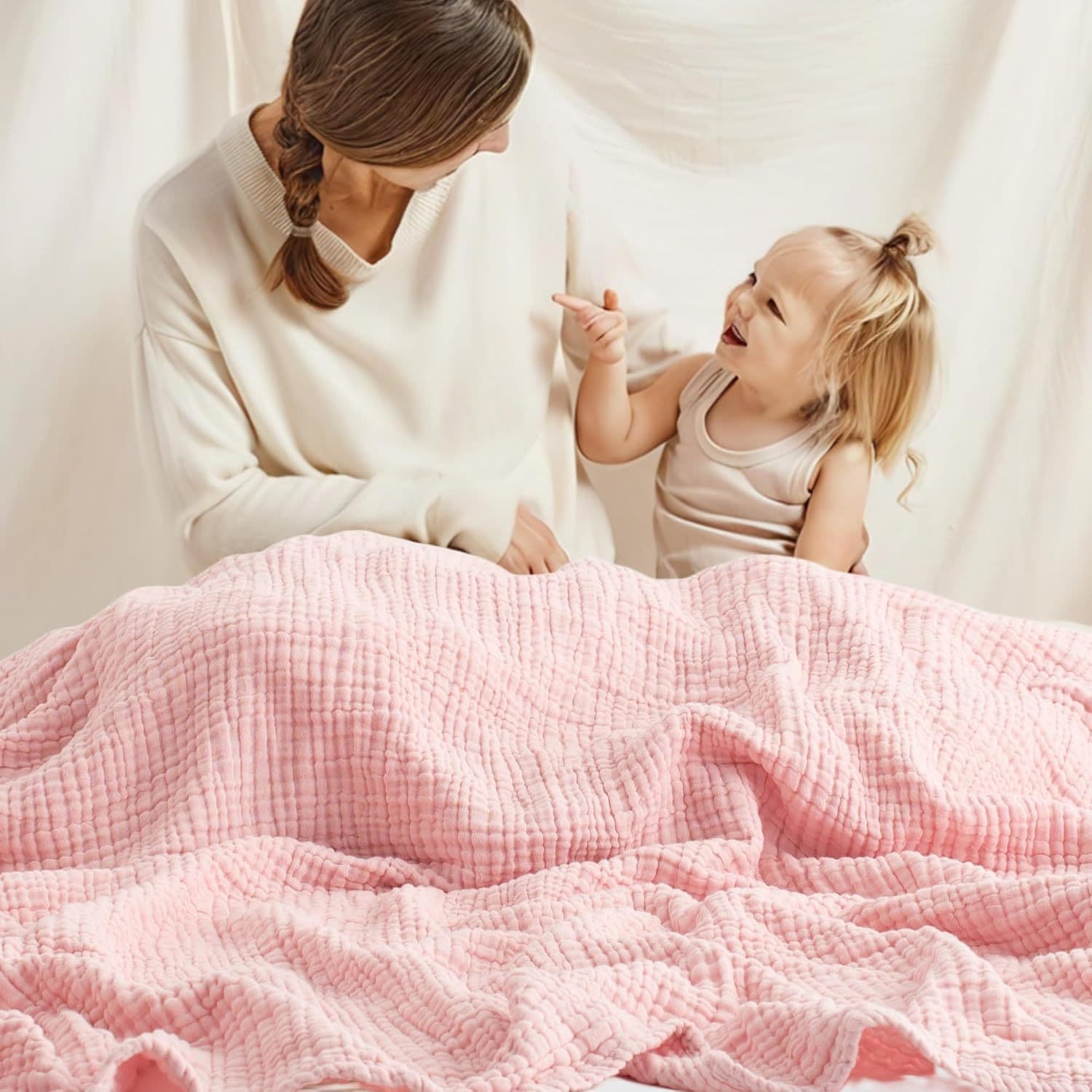 Soft And Comfortable Cotton Muslin Blanket