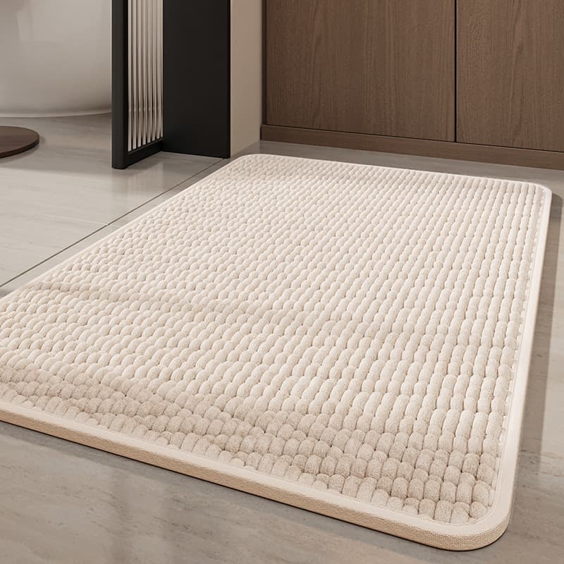 Quick-drying Bath Mat For The Bathroom Door
