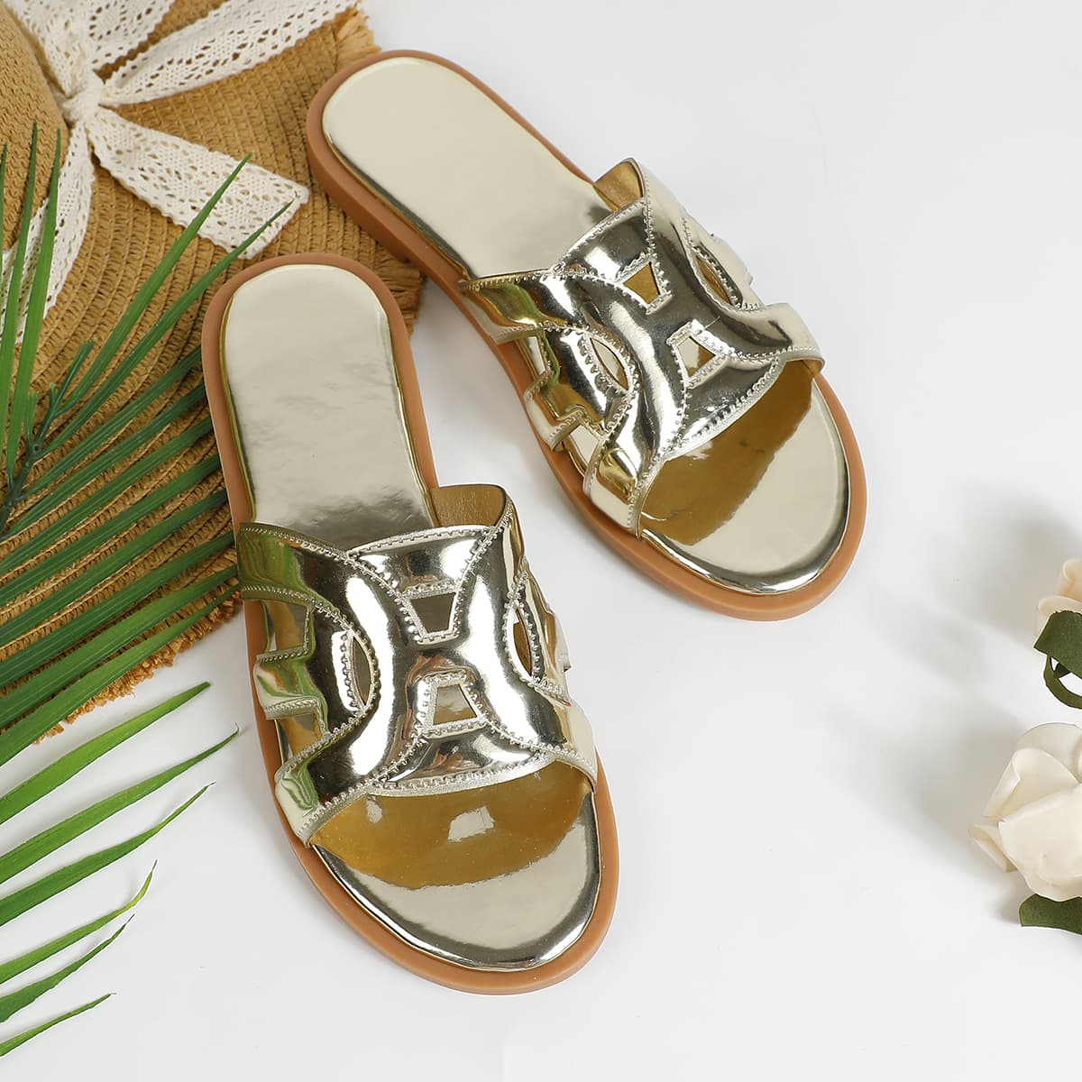 Versatile Flat Strap Fashion Sandals For Women