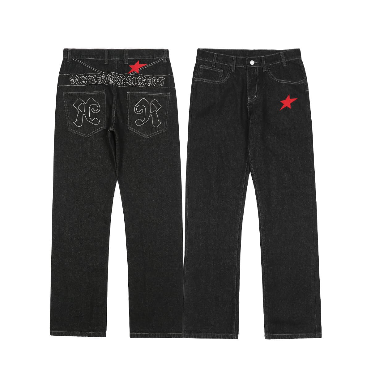 European And American Trendy Men's Straight-leg Trousers