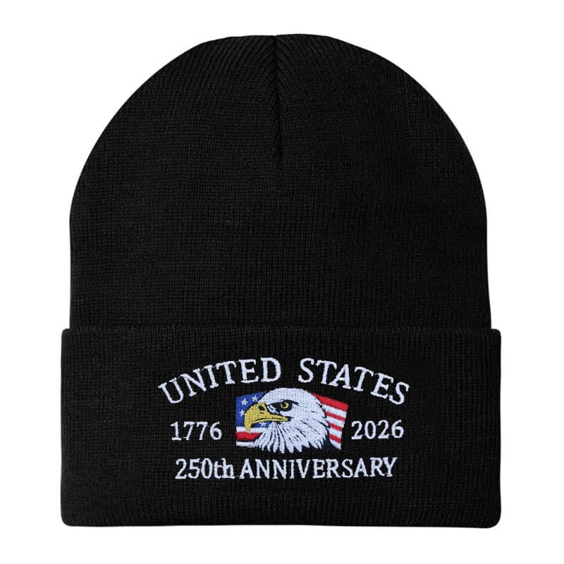 Us Marine Corps Eagle Embroidered Knitted Hat