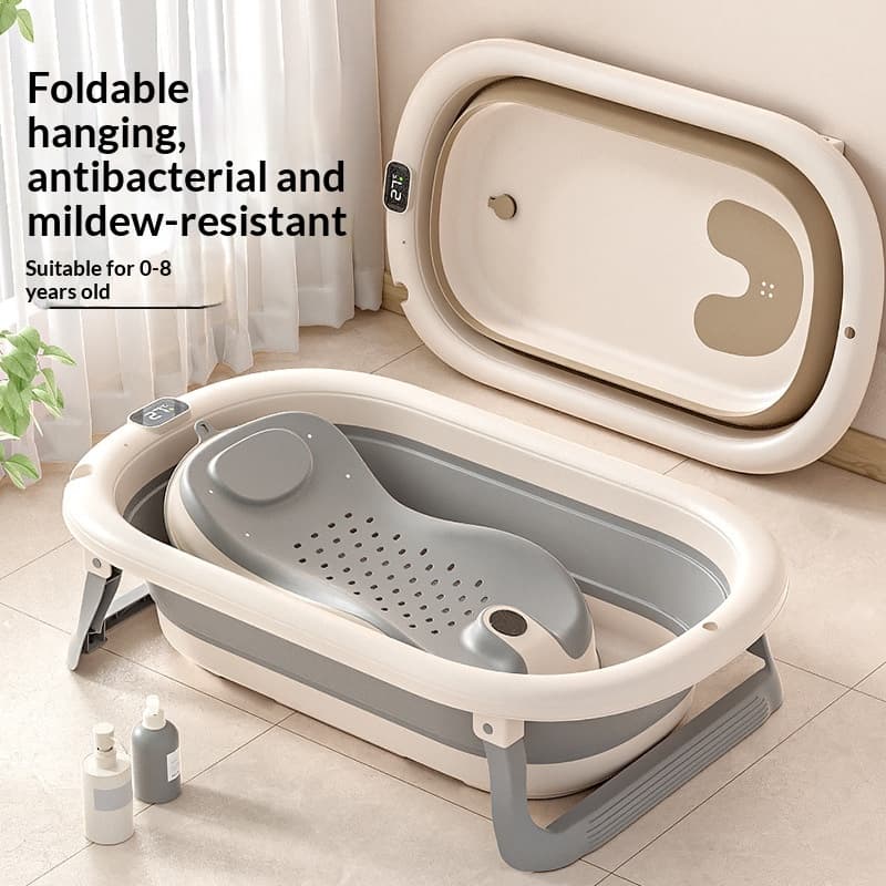 Newborn Baby Bathtub Large Size Household Portable Folding