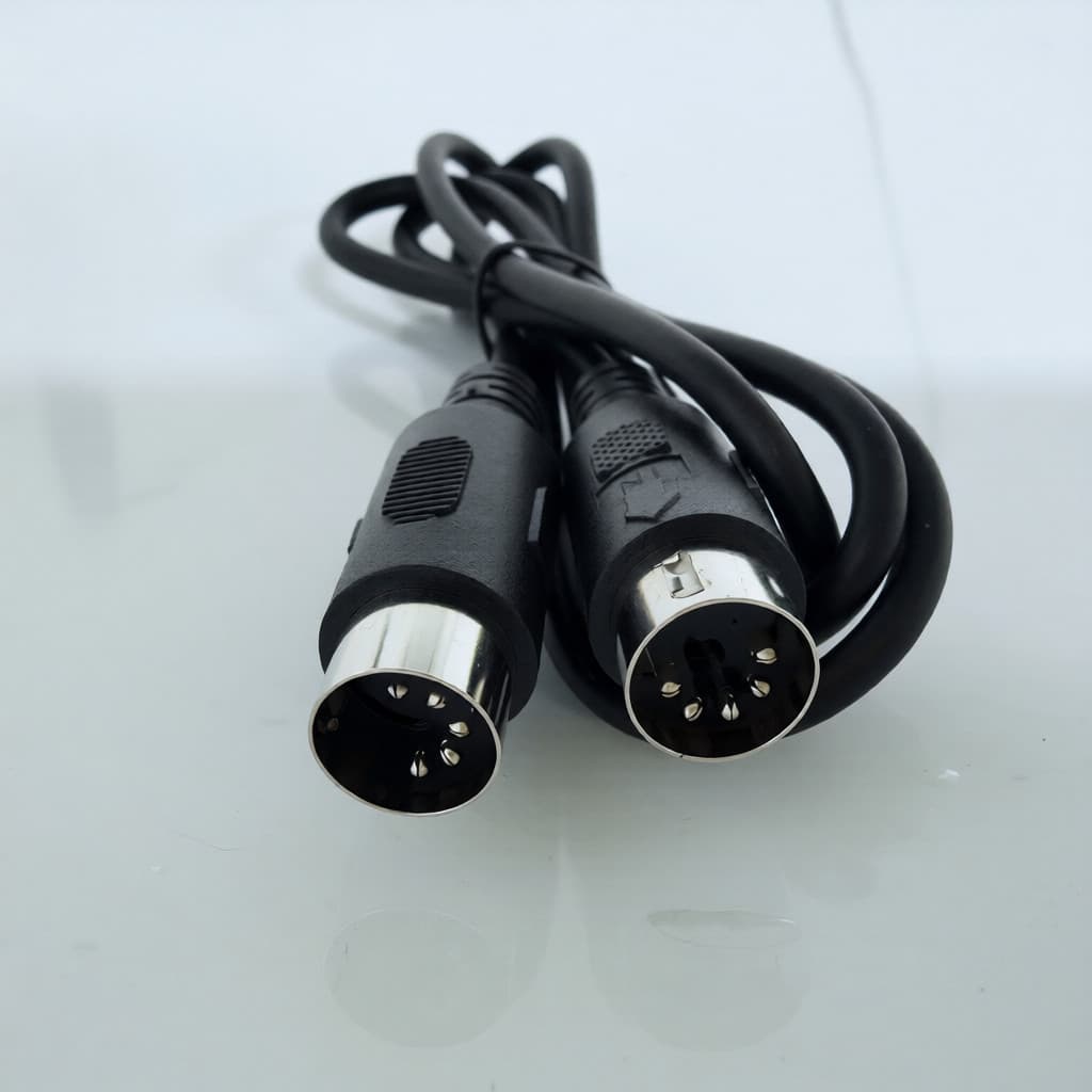 Dual-head Five-pin Midi Cable