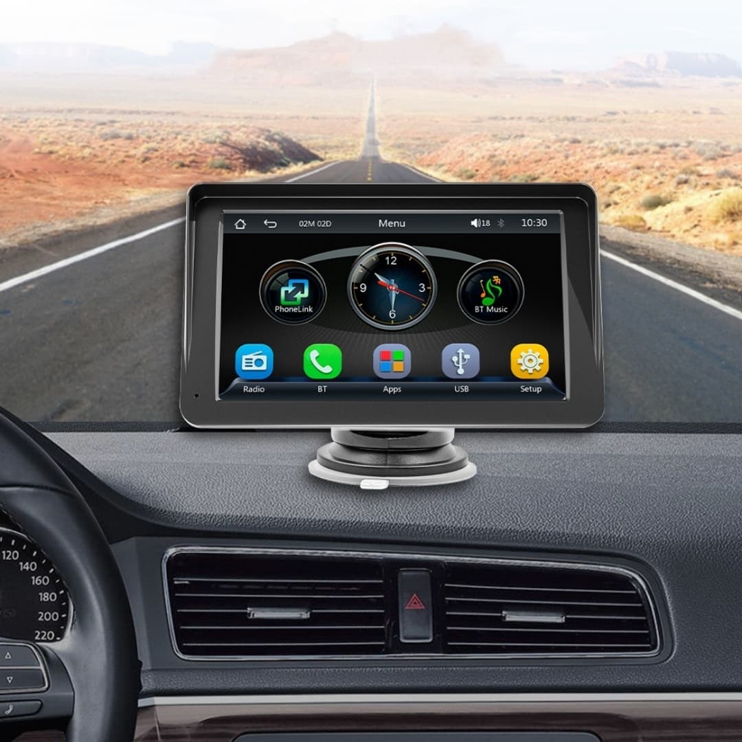 7-inch CarPlay Portable Screen Car MP5 Player With Bluetooth