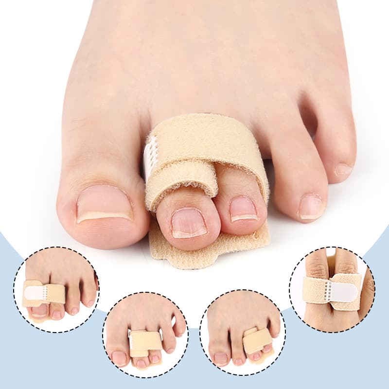 Toe Fixing Band Adjustable Aluminum Plate Stable Support Auxiliary